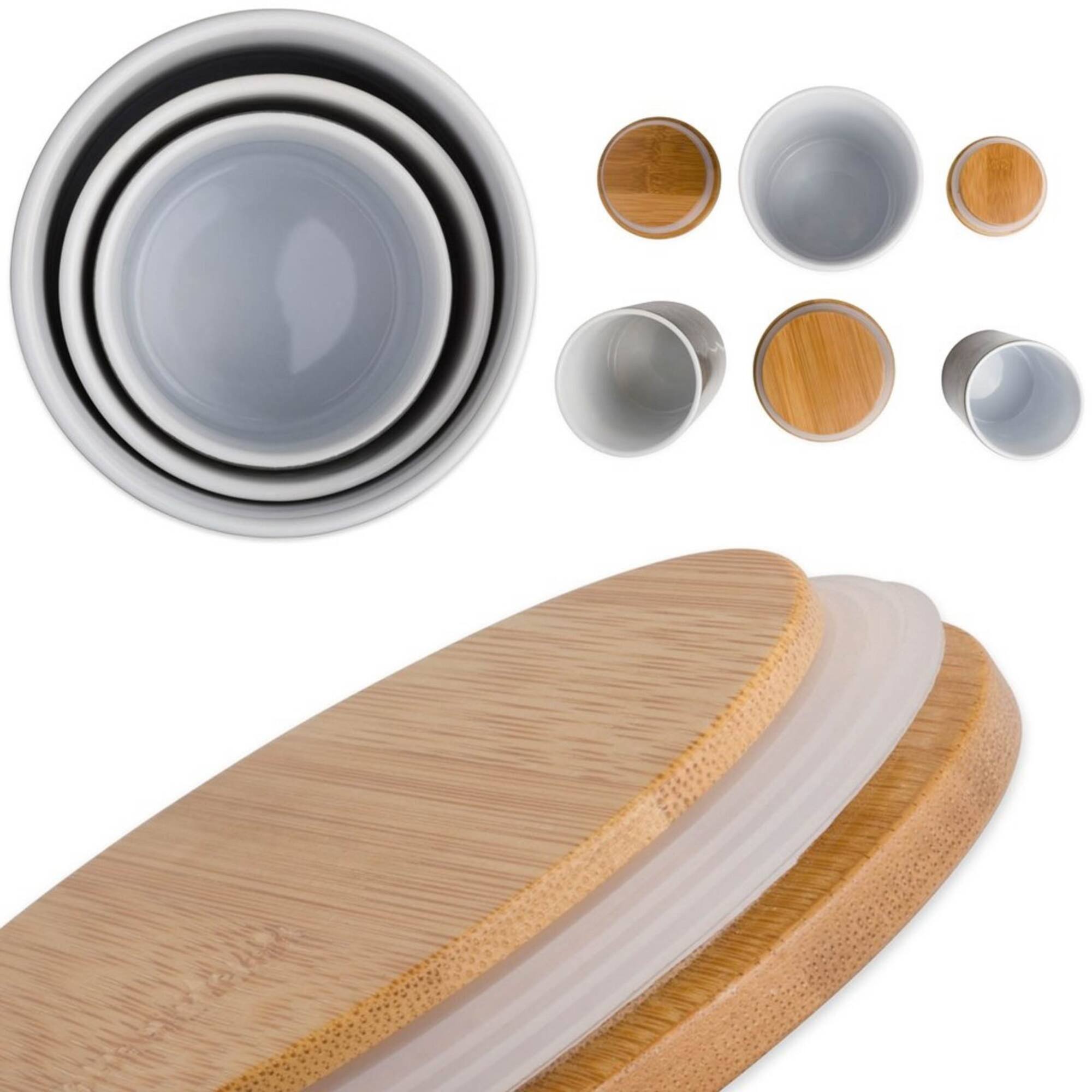 DII® Black Marble Ceramic Canister Set